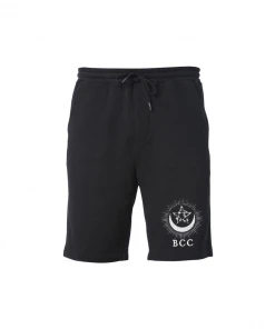 Blackcraft Cult Mens Pentagram Moon Sweat Shorts