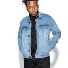 Blackcraft Cult Mens Blue Moon - Unisex Denim Jacket
