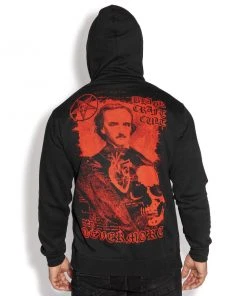 Blackcraft Cult Mens Poe - Limited Edition Hooded Pullover Sweater