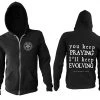 Blackcraft Cult Keep Evolving - Zip Up Hoodie 1 Blackcraft Cult Keep Evolving - Zip Up Hoodie