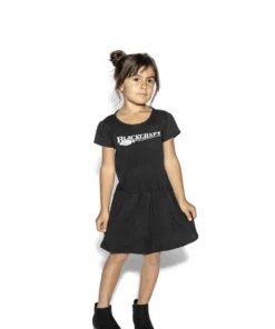 Blackcraft Cult Kids Blackcraft Broom Logo - Baby / Toddler Dress 7 Blackcraft Cult Kids Blackcraft Broom Logo - Baby / Toddler Dress