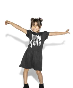 Blackcraft Cult Kids Moon Child - Baby / Toddler Dress 7 Blackcraft Cult Kids Moon Child - Baby / Toddler Dress