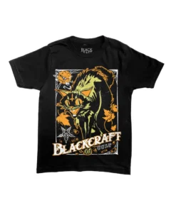Blackcraft Cult Vintage Halloween Cat - Child's Tee