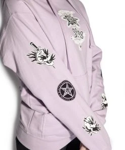 Blackcraft Cult Mens Blasphemy Is Beautiful - Pastel Hooded Pullover Sweater