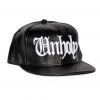 Blackcraft Cult Accessories Unholy - Faux Leather Snapback Hat 1 Blackcraft Cult Accessories Unholy - Faux Leather Snapback Hat