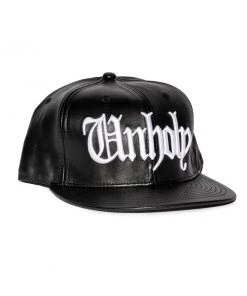 Blackcraft Cult Accessories Unholy - Faux Leather Snapback Hat