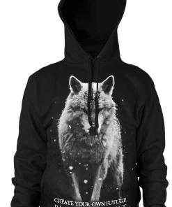 Blackcraft Cult Lone Wolf - Hooded Pullover Sweater