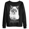 Blackcraft Cult Womens Lucipurr - Women's Scoop Neck Sweater
