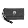 IDS Dark Floral - Embossed Wallet