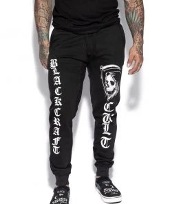 Blackcraft Cult Mens Reaper Head Joggers