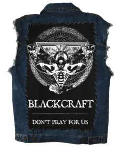 Blackcraft Cult Protection Moth - Back Patch