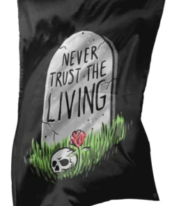 Blackcraft Cult Never Trust The Living - Full Color Flag