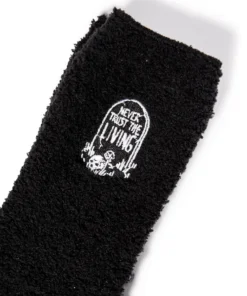 CMT Never Trust The Living - Fuzzy Socks Womens