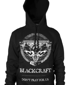 Blackcraft Cult Protection Moth - Hooded Pullover Sweater Mens