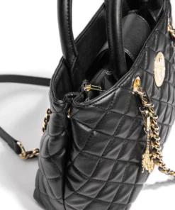 IDS Bags / Wallets Believe In Yourself - Black Quilted Satchel