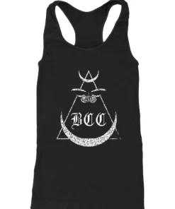 Blackcraft Cult Womens Moth Moon - Racerback Tank
