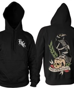 Blackcraft Cult The Raven - Hooded Pullover Sweater Mens