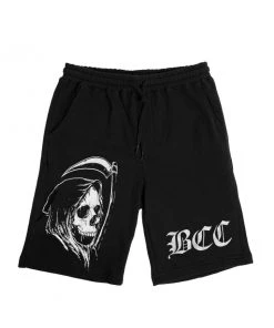 Blackcraft Cult Mens Reaper Head - Sweat Shorts