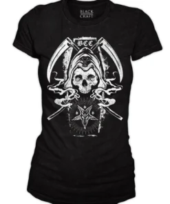 Blackcraft Cult Reaper Casket - Women's Tee Womens