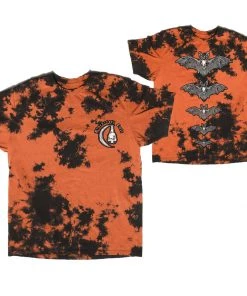 Blackcraft Cult Mens Release The Bats - Orange Lightning Dye 7 Blackcraft Cult Mens Release The Bats - Orange Lightning Dye
