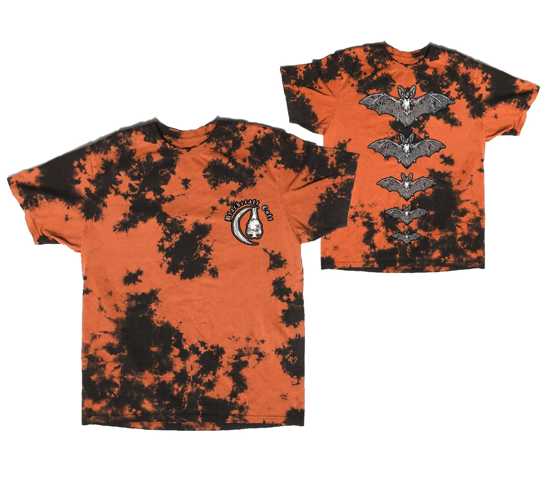 Blackcraft Cult Mens Release The Bats - Orange Lightning Dye 5 Blackcraft Cult Mens Release The Bats - Orange Lightning Dye