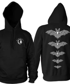Blackcraft Cult Mens Release The Bats - Hooded Pullover Sweater