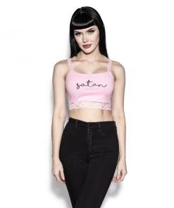 ACDC Pink Satan - Bralette Womens
