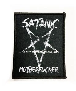 Blackcraft Cult Satanic Motherfucker - Woven Patch