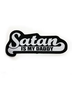 Blackcraft Cult Satan Is My Daddy - Woven Patch