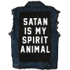 Blackcraft Cult Accessories Satan Is My Spirit Animal- Back Patch