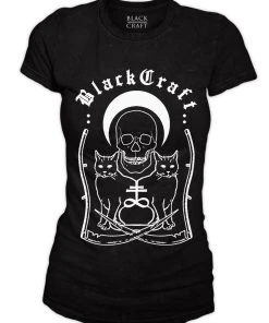 Blackcraft Cult Scythe Cat - Women's Tee