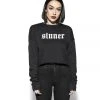 Blackcraft Cult Womens Sinner - Women's Cropped Crewneck