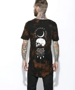 Blackcraft Cult Mens Spirits Of The Dead Bleach Wash- Unisex Tall Tee 11 Blackcraft Cult Mens Spirits Of The Dead Bleach Wash- Unisex Tall Tee