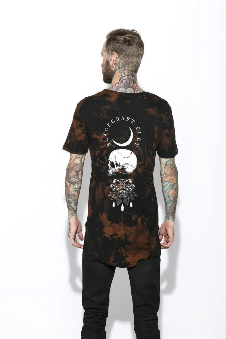 Blackcraft Cult Mens Spirits Of The Dead Bleach Wash- Unisex Tall Tee 7 Blackcraft Cult Mens Spirits Of The Dead Bleach Wash- Unisex Tall Tee
