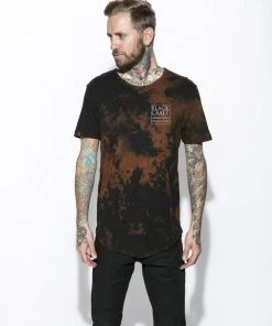 Blackcraft Cult Mens Spirits Of The Dead Bleach Wash- Unisex Tall Tee 9 Blackcraft Cult Mens Spirits Of The Dead Bleach Wash- Unisex Tall Tee