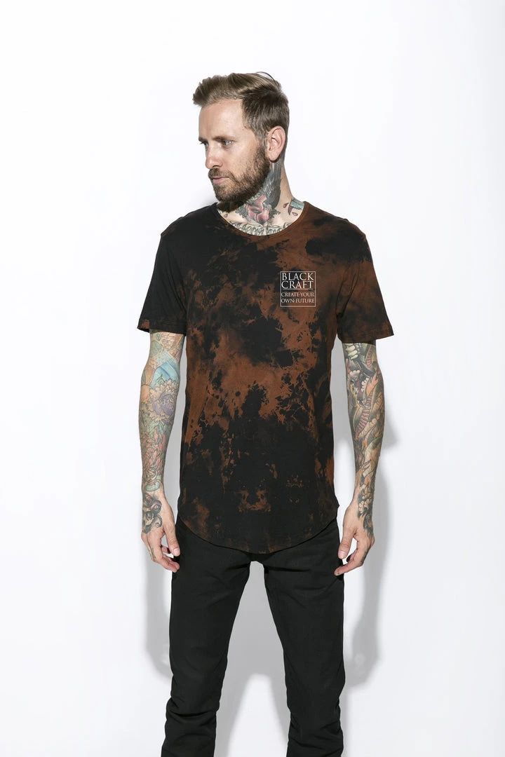 Blackcraft Cult Mens Spirits Of The Dead Bleach Wash- Unisex Tall Tee 5 Blackcraft Cult Mens Spirits Of The Dead Bleach Wash- Unisex Tall Tee
