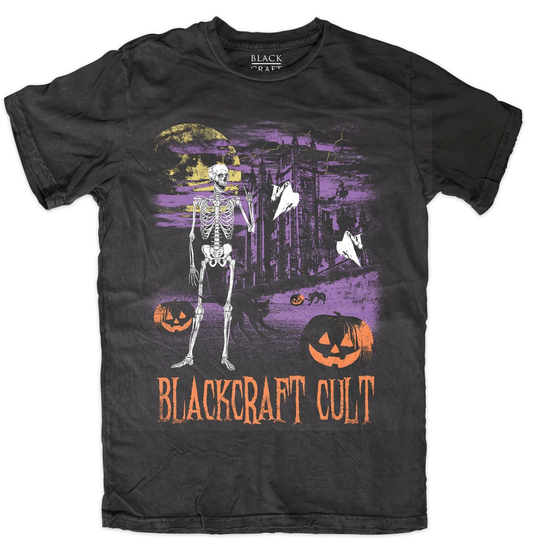 Blackcraft Cult Skeleton Night Mens 3 Blackcraft Cult Skeleton Night Mens