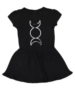 Blackcraft Cult Triple Moon - Baby / Toddler Dress 9 Blackcraft Cult Triple Moon - Baby / Toddler Dress