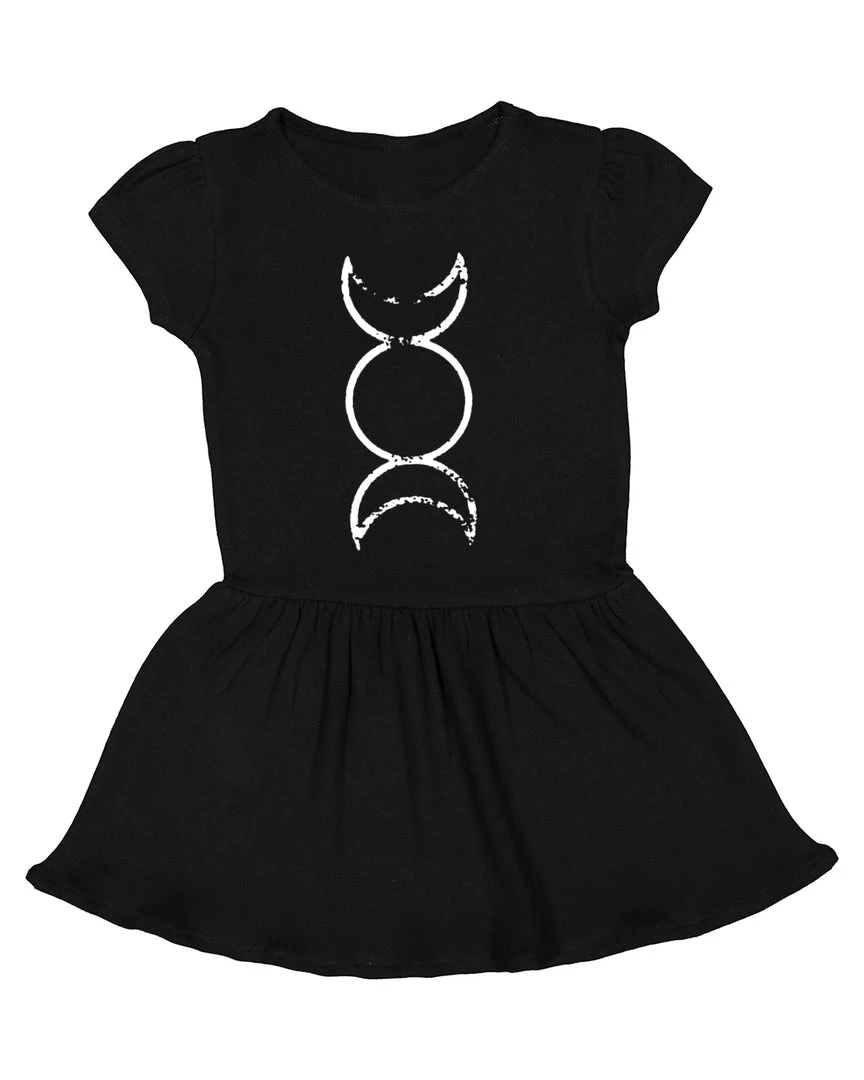 Blackcraft Cult Triple Moon - Baby / Toddler Dress 6 Blackcraft Cult Triple Moon - Baby / Toddler Dress