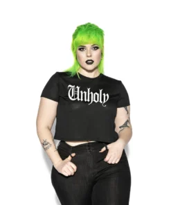 Blackcraft Cult Unholy - Flowy Crop Tee