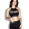 ACDC Unholy - Women's Halter Crop Womens