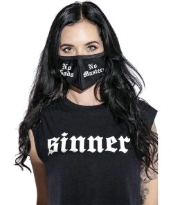 Blackcraft Cult Accessories No Gods No Masters - Face Mask