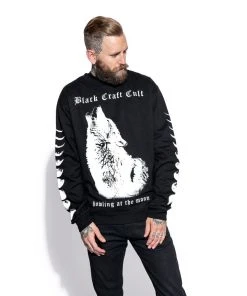 Blackcraft Cult Mens Wolf Howl - Crewneck