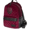 IDS Oxblood Rose - Quilted Backpack