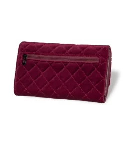 IDS Bags / Wallets Believe In Yourself - Oxblood Quilted Wallet
