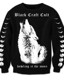 Blackcraft Cult Mens Wolf Howl - Crewneck