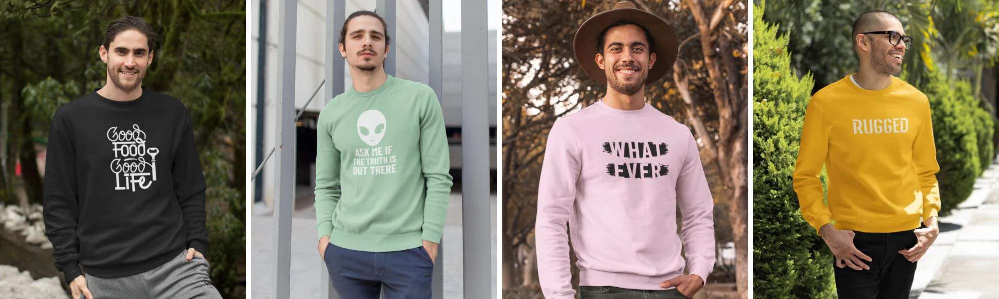 Blackcrafte Clothing Shop -Blackcrafte Clothing Shop printed cotton unisex men sweatshirt banner collection page gogirgit